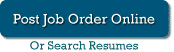 Post Job Order Online